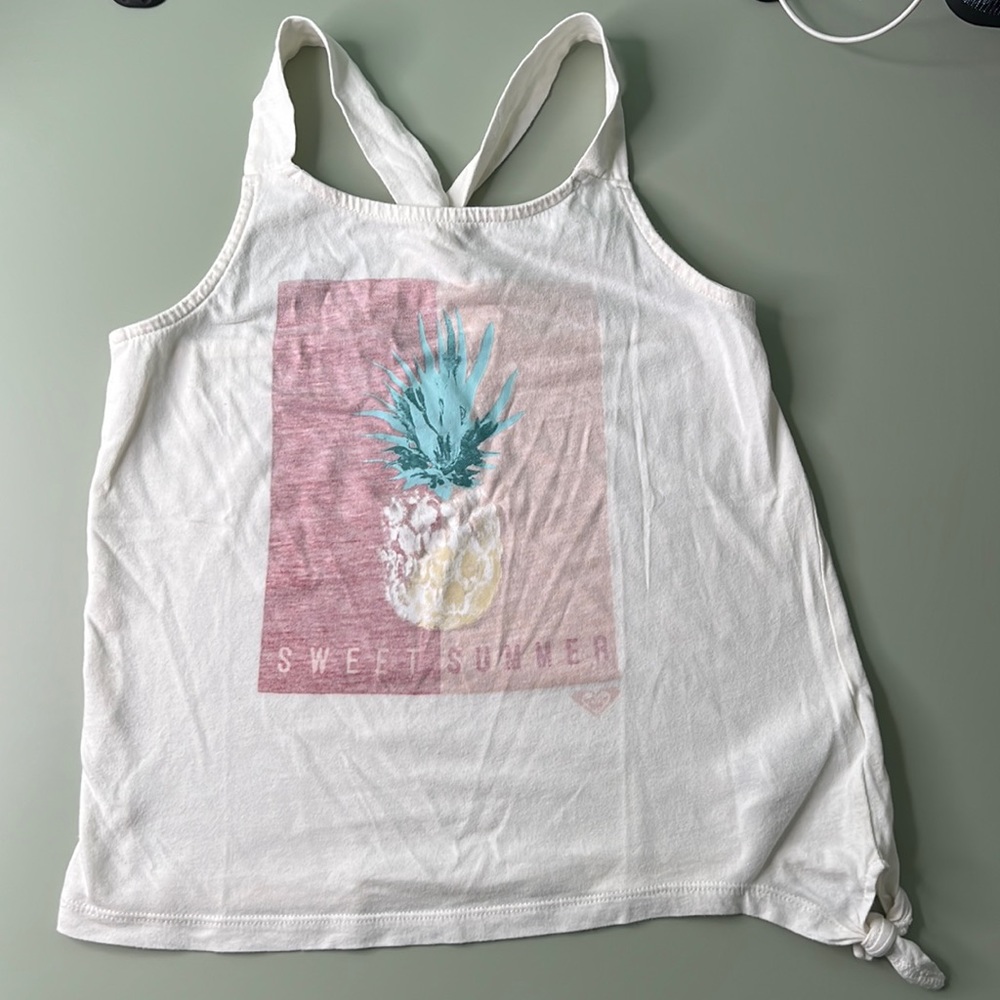 Roxy Sweet Summer 🍍tank top - size 10